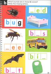 Very First Phonics Pre-K Wipe-Clean Workbook: Scholastic Early Learners (Wipe-Clean Workbook) - The English Bookshop